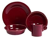 Fiesta 16-Piece 852 Service for 4 Dinnerware Set, Cinnabar