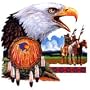 Native Amer Eagle Adult T-Shirt