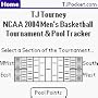 TJ Tourney NCAA 2004 Men's Basketball Tournament & Pool Tracker