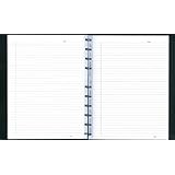BLUELINE MiracleBind Notebook, 9.25 x 7.25", Black, 150 Pages (AF9150.81)
