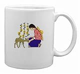 Girl And Deer Mug