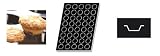 Flexipan, Mince Pie 1.18 Oz, 58mm Dia x 20mm Deep (2-1/4 Dia x 3/4 Deep), 40 Cavities