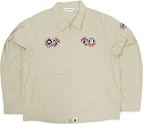 【XL】A BATHING APE(エイプ) 09SSロールスロイス刺繍スウィングトップ ベージュ【ベージュ】【新品】