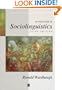 Introduction to Sociolinguistics (Blackwell Textbooks in Linguistics)