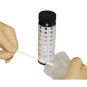 5 Test Urine Reagent Strips - 1 Vial - from LW Scientific