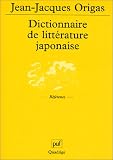 Dictionnaire de littérature japonaise