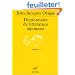 Dictionnaire de litt�rature japonaise