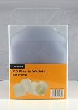Strand CD Plastic Wallets 50 Pack
