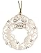 Lenox 2004 Williamsburgh Wreath Porcelain Ornament