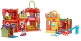 Sweet Streets Village Gift Set: Victorian House, Swimming Pool, and Playhouse