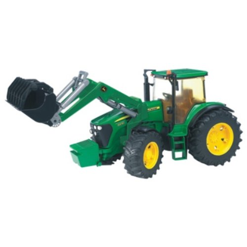 Childrens Toyshop  Toys : Bruder 03051 John Deere 7930 with frontloader