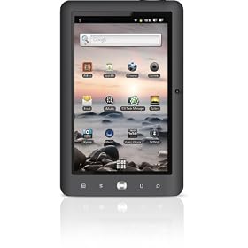 Coby Kyros 7-Inch�Android 2.3 4 GB Internet Touchscreen Tablet with Capacitive Touchscreen - MID7022-4G (Black)