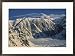 An early morning view of Mount McKinley with Ruth Glacier below Photography Framed Art Poster Print, 29x21
