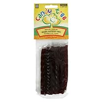 Candy Tree Organic Raspberry Vines, Wheat-Free, Gluten-Free, 2.6-Ounce Packages (Pack of 12)