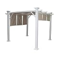 Aluminum Pergola - White
