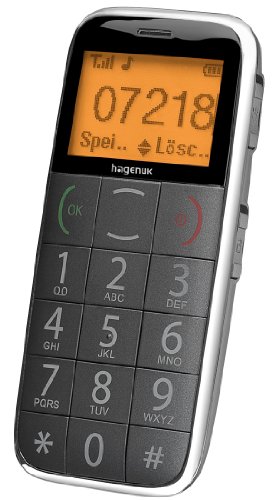 Hagenuk e100 schwarz Seniorenhandy ohne Branding