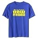 T-SHIRT ADMIRAL BLUE  KISS ME , I'M FROM NEW PROVIDENCE  BAHAMAS