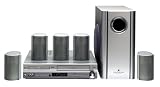 Zenith XBS344 Progressive Scan DVD-VCR Home Theater System (Silver)