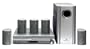 Zenith XBS344 Progressive Scan DVD-VCR Home Theater System (Silver)