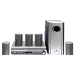 Zenith XBS344 Progressive Scan DVD-VCR Home Theater System (Silver)