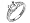 0.50 cts Round Diamonds Engagement Ring in 14k White Gold Size 4 LIFETIME WARRANTEE