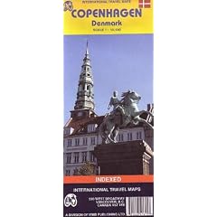 Copenhagen City Map (Travel Reference Map)