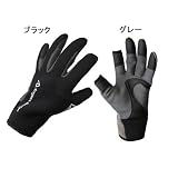 アングラーズデザイン(Anglers Design) ストレッチウォーマーグローブ 2切 ADG-03 ブラック L