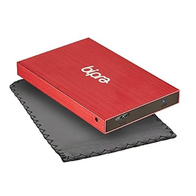 Bipra B:Drive B3 320GB USB 3.0 2.5 inch FAT32 Portable External Hard Drive - Red
