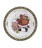 Portmeirion A Christmas Story Salad/Dessert Plates, Series 2, Set of 4