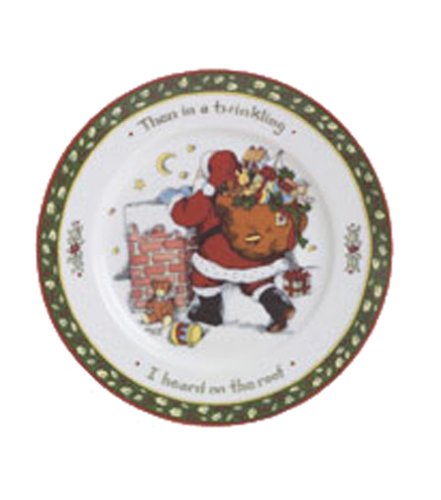 Portmeirion A Christmas Story Salad/Dessert Plates, Series 2, Set of 4