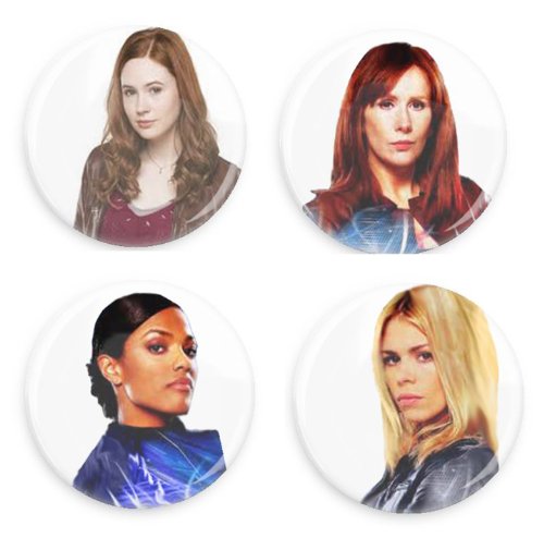 Doctor Who Companion 1.5 Inch Fridge Magnets Value Pack