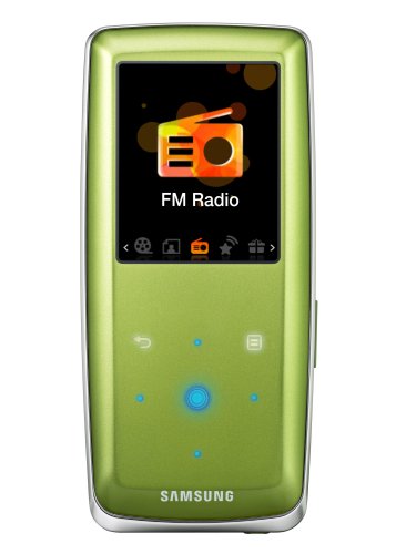 Samsung S3 4 GB Slim Portable Media Player (Green)