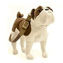 FuzzyNation Bulldog (English) Pooch Shoulderbag -Bags with a Bite Puppy Purse Edition