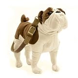 Fuzzy Nation English Bulldog Pooch Shoulderbag -Bags with a Bite Puppy Purse Edition