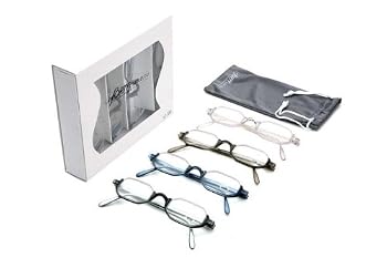 LaForty Unisex 4 Reader White Box Set- Available in Various Strengths