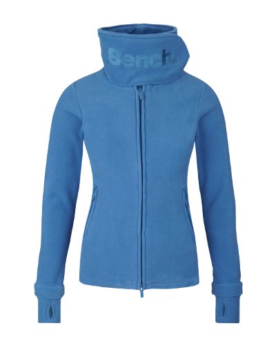 Bench Damen Fleecejacke Funnel Neck - E, federal blue, XL, BLEA0021E_BL148