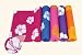 Orange Extra Thick Tropical Hibiscus Yoga & Pilates Mat