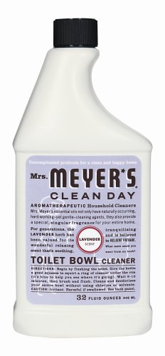 Mrs. Meyer's Clean Day Toilet Bowl Cleaner, Lavender, 32-Ounce Bottles (Case of 6)
