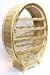Weinregal Weinfass Flaschenregal f�r 18 Flaschen Natur lackiert
