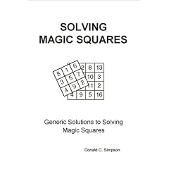 Solving Magic Squares: Generic Solutions to Solving Magic Squares