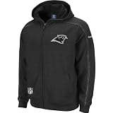Reebok Carolina Panthers Sideline Static Storm Hooded Sweatshirt Extra Large