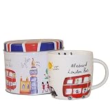 London Travel Mug in Tin