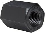 TE-CO Coupling Nut Black Oxide Finish, 3/4-10 Thread Size (Pack of 2)