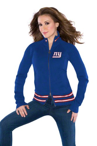 Touch by Alyssa Milano New York Giants Women's Sweater Mix Jacket XX Large