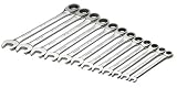 SK 89300 12 Piece 8-Millimeter to 19-Millimeter Spline G-Pro Metric Racheting Wrench Set