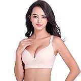 【妊婦専用】　授乳ブラジャー　マタニティ 授乳 兼用ブラ　薄い　軽い　伸縮性　通気性　柔らかい　ノンワイヤ　ホック　3/4カップ　マタニティウェア インナー下着