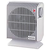 Compact Heater Fan Gray 4.84w x 8.19d x 9.92h