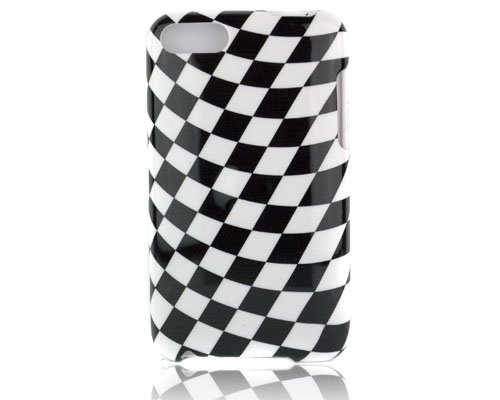 Talon 8853 Phone Shell for Apple iPod Touch 2 (Checkered Flag)