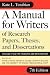 Books : A Manual for Writers of Research Papers, Theses, and Dissertations, Chicago Style for Students and Researchers (Chicago Guides to Writing, Editing, and Publishing) 7th (seventh) edition