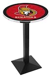 36" Ottawa Senators Counter Height Pub Table - Square Base
